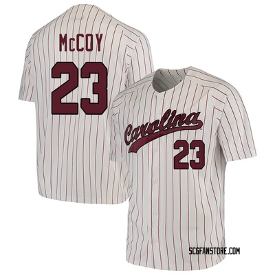 Men's Jake McCoy South Carolina Gamecocks Game Replica Performance Baseball Jersey - White