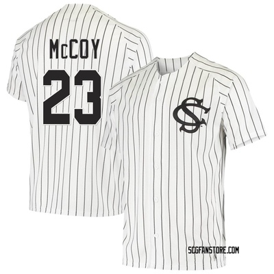 Men's Jake McCoy South Carolina Gamecocks Game Replica Performance Baseball Jersey - White/Black
